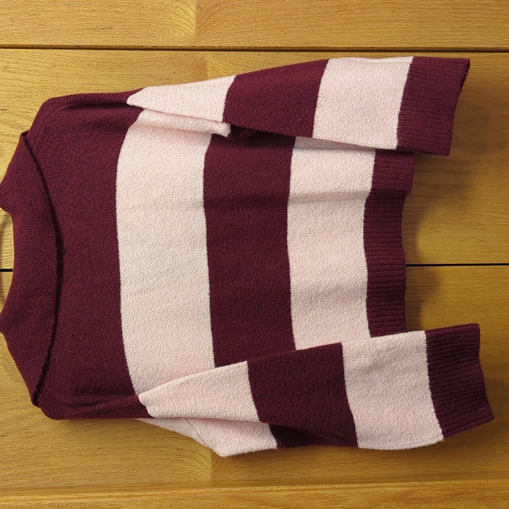 Wild Fable 2 tone crop sweater - Picture 5 of 6